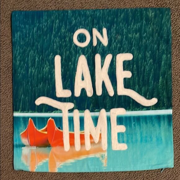Pillow Covers with Zipper Lake Life Cabin Life Woods - Picture 1 of 5